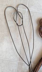 lot 251 image: Vintage Rug Beaters and Straw Broom