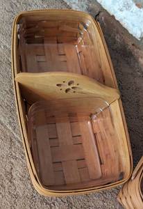 lot 280 image: Three Longaberger Baskets