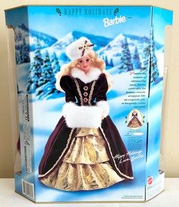 lot 182 image: Set of 2 Special Edition Holiday Barbies #15646 and #17832
