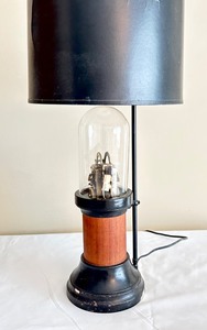lot 181 image: Vintage Steam Punk Style Table Lamp