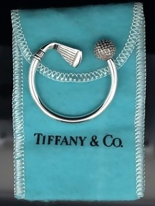 Tiffany & Co. Golf Club Key Ring - Elevate Your Style in Sterling Silver 925