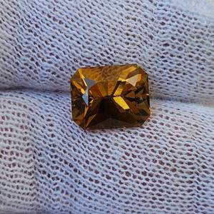 6.35 Carat Madeira Citrine Gemstone VIDEO