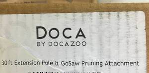 lot 86 image: DocaPole 24 ft. Multi-Use Extension Pole with Dusting Attachment and Window Squeegee & Washer