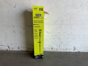 lot 35 image: RYOBI ONE HP 18V Brushless 13 in. Cordless Battery String Trimmer