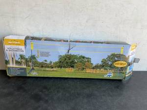 lot 42 image: Beyond Outdoors Standard VolleyballBadminton Set