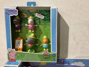 lot 104 image: LOT OF Peppa Pig and Gabbys Dollhouse Toys