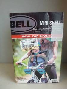 lot 336 image: Bell Sports Mini Shell Front Bike Child Carrier - Gray