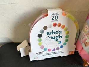 lot 150 image: LOT OF 7 Assorted Toys - including Whoa dough, My Look, Cotton Candy Maker and More