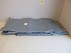 lot 357 image: LOT OF 4 Hampton Bay Beacon Park CushionGuard Chili Lounge Chair Slipcover Sets