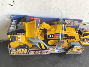 lot 151 image: LOT OF 3 Construction Vehicles - 2 in 1 Mega Mover, Builder Friction Car and Tonka Bulldozer