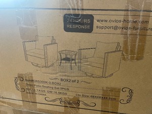 Xizzi Patio Seating set new review pictures