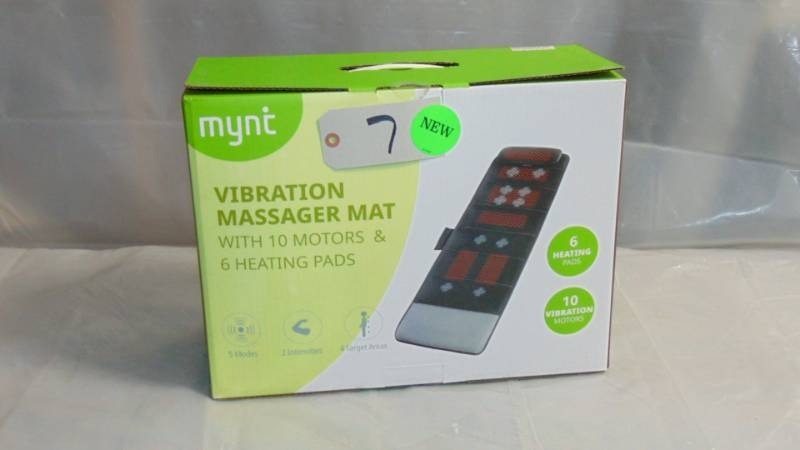 Mynt Vibrating Seat Massager with Dual Heating Area