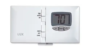 lot 87 image: Lux DMH110-A04 Digital Heat Cooling Thermostat