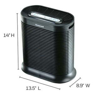 lot 98 image: Honeywell HPA100 HEPA Air Purifier - Black WildfireSmoke, Pollen, Pet Dander