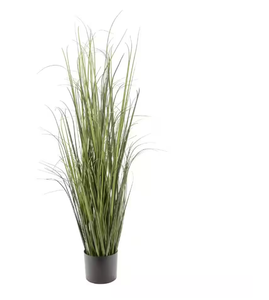 lot 18 image: Naturae Decor Artificial 47 in. Grass Indoor and Outdoor Indoor Plants Model # PLA-GRA-47-1PK UPC Code # 775110900556