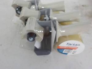 lot 71 image: 3 Tartan Packing Tape and Dispenser...
