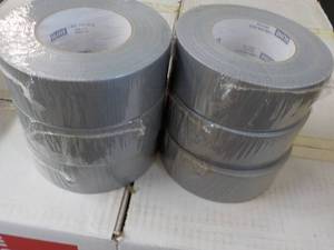 lot 89 image: 6 Rolls Uline Silver 1.89 x 60 yar...