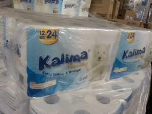 lot 115 image: 48 Rolls Kalima 2 Ply Toilet Paper...