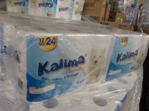 lot 117 image: 48 Rolls Kalima 2 Ply Toilet Paper...