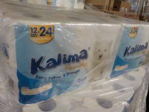 lot 118 image: 48 Rolls Kalima 2 Ply Toilet Paper...