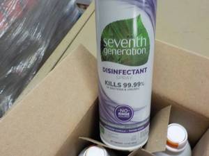 lot 120 image: 8 -13.9 oz Seventh Generation Disin...
