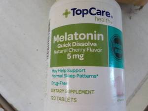 lot 137 image: 5 - 120 ct each Melatonin exp 032...