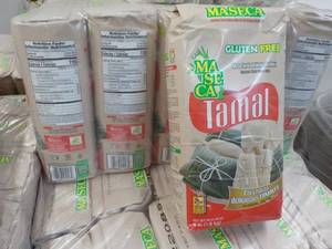lot 153 image: 10- 4 lb. Bags Maseca Tamal...