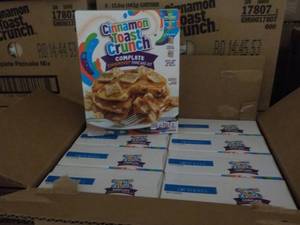 lot 157 image: 8 - 15.6 oz Boxes Cinnamon Toast Cr...