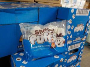 lot 180 image: 2 - 6 ct Bags Stuffed Puffs Filled ...