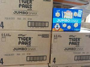 lot 183 image: 3 - 4 ct Boxes 12 packs each Kellog...