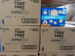 lot 184 image: 3 - 4 ct Boxes 12 packs each Kellog...