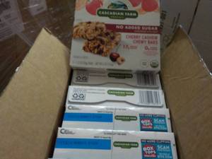 lot 188 image: Box of 6 ct Cascadian Farm Cherry C...