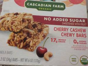 lot 189 image: Box of 6 ct Cascadian Farm Cherry C...