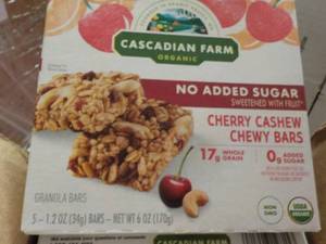 lot 191 image: Box of 6 ct Cascadian Farm Cherry C...