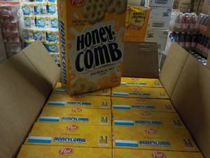 lot 198 image: 12 - 12.5 oz Post Honey Comb Cereal...