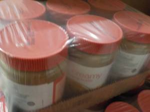 lot 204 image: 6 pack 40 oz Jars Hannafood Creamy ...