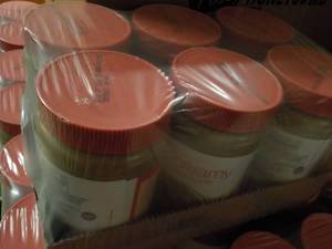 lot 206 image: 6 pack 40 oz Jars Hannafood Creamy ...