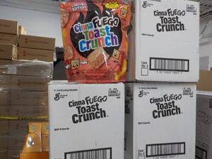 lot 212 image: 3 - 4 ct Boxes 5.9 oz each Cinna Fu...
