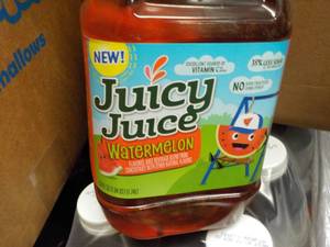 lot 214 image: 8 pack 58 oz Bottles Juicy Juice Wa...