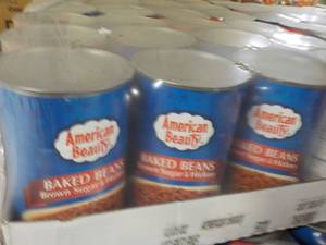 lot 219 image: 12 pack American Beauty Baked Beans...