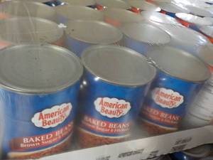 lot 220 image: 12 pack American Beauty Baked Beans...