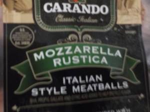 lot 228 image: 4 - 16  oz Frozen pkgs Carando Mozz...