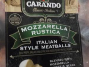 lot 230 image: 4 - 16  oz Frozen pkgs Carando Mozz...