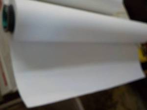 lot 273 image: Roll of White Printer Paper 36 wid...