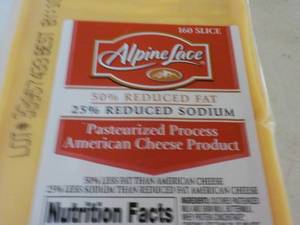 lot 303 image: 5 lbs Refrigerated Alpine Lace Slic...