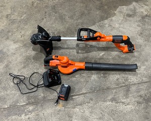 Black & Decker Cordless BlowerTrimmer Tool Kit