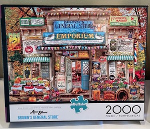 lot 44 image: 4 Puzzles by Piatnik, Aimee Stewart, Cobble Hill and More