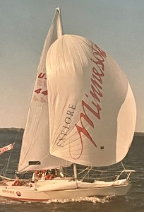 lot 47 image: Explore Minnesota Sailboat Print