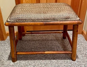lot 159 image: Beautiful Bamboo Based Stool