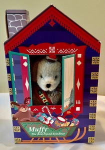 lot 89 image: Two Muffy Collecbile Bears - The Red Nosed Reinbear & Vanderbear